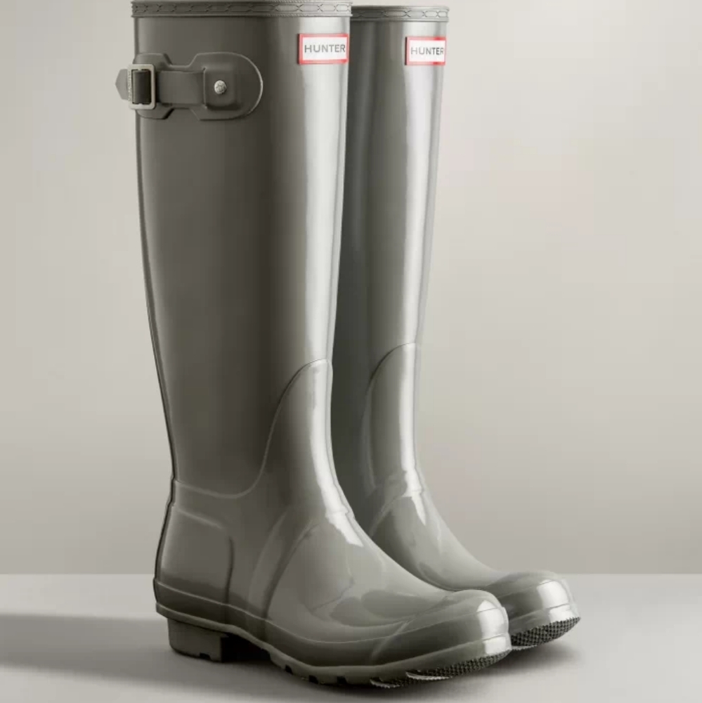 Hunter Rain Boots Original Tall Gloss